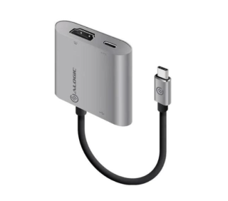 ALOGIC USB-C MultiPort Adapter with HDMI 4K/USB 3.0/USB-C with Power Delivery (60W) - Space Grey